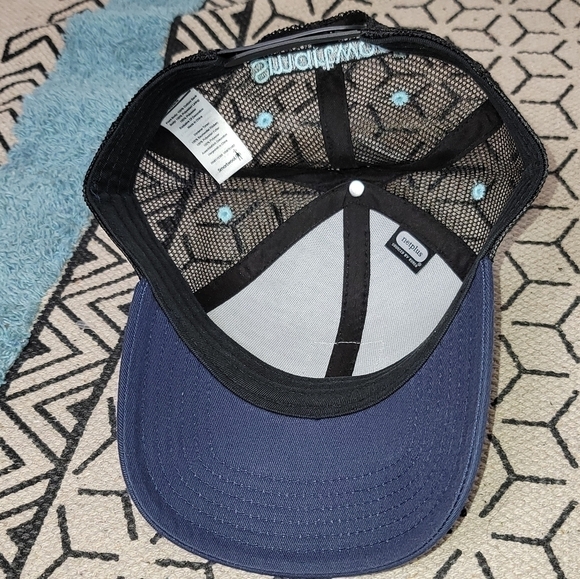 SMARTWOOL GO FAR FEEL GOOD NAVY TRUCKER HAT main image 8